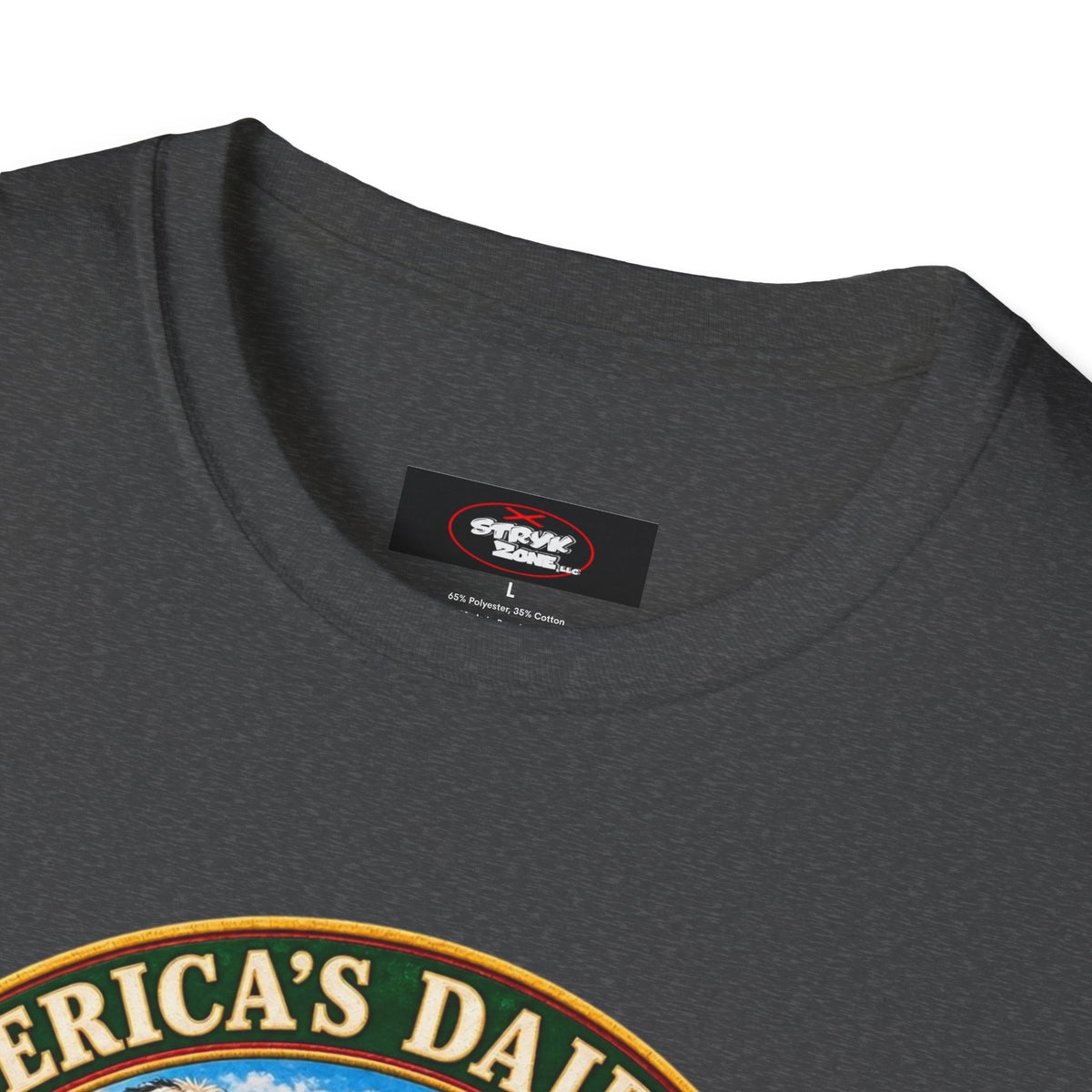 Wisconsin America’s Dairyland T-Shirt — Vintage State Badge Tee