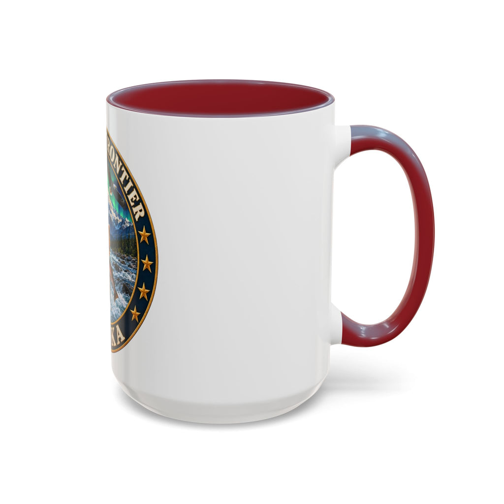 Alaska The Last Frontier Mug — Bear & Northern Lights Coffee Cup (11/15oz)