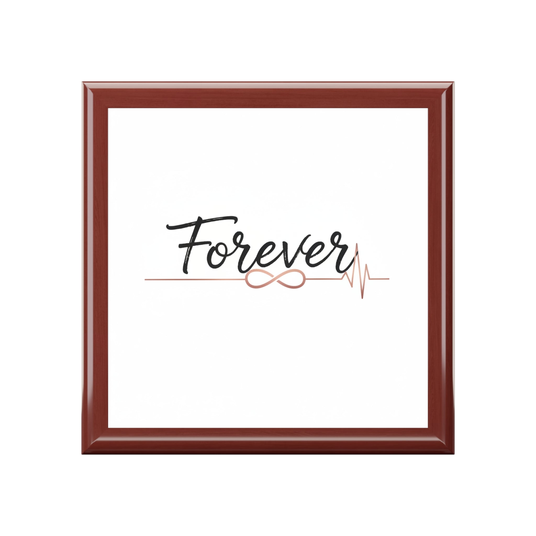 Forever Jewelry Box — Engraved Keepsake Trinket Box