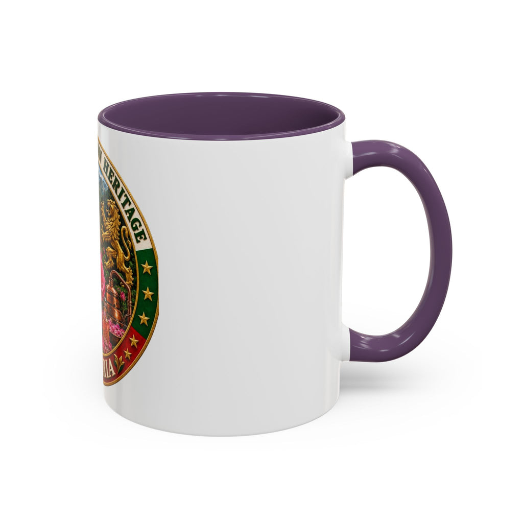 Bulgaria Pride Coffee Mug — 'Proud Bulgarian Heritage' Accent Ceramic Mug (11/15oz)