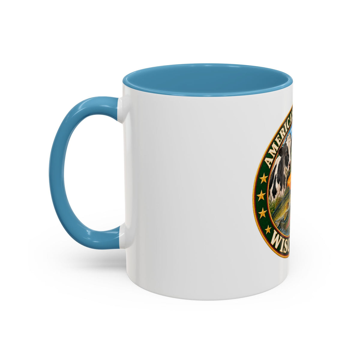 Wisconsin Dairyland Coffee Mug — "America's Dairyland" Accent Mug (11/15oz)