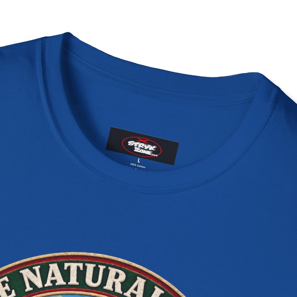 Arkansas State Seal T-Shirt — 'The Natural State' Bear & Diamond Design