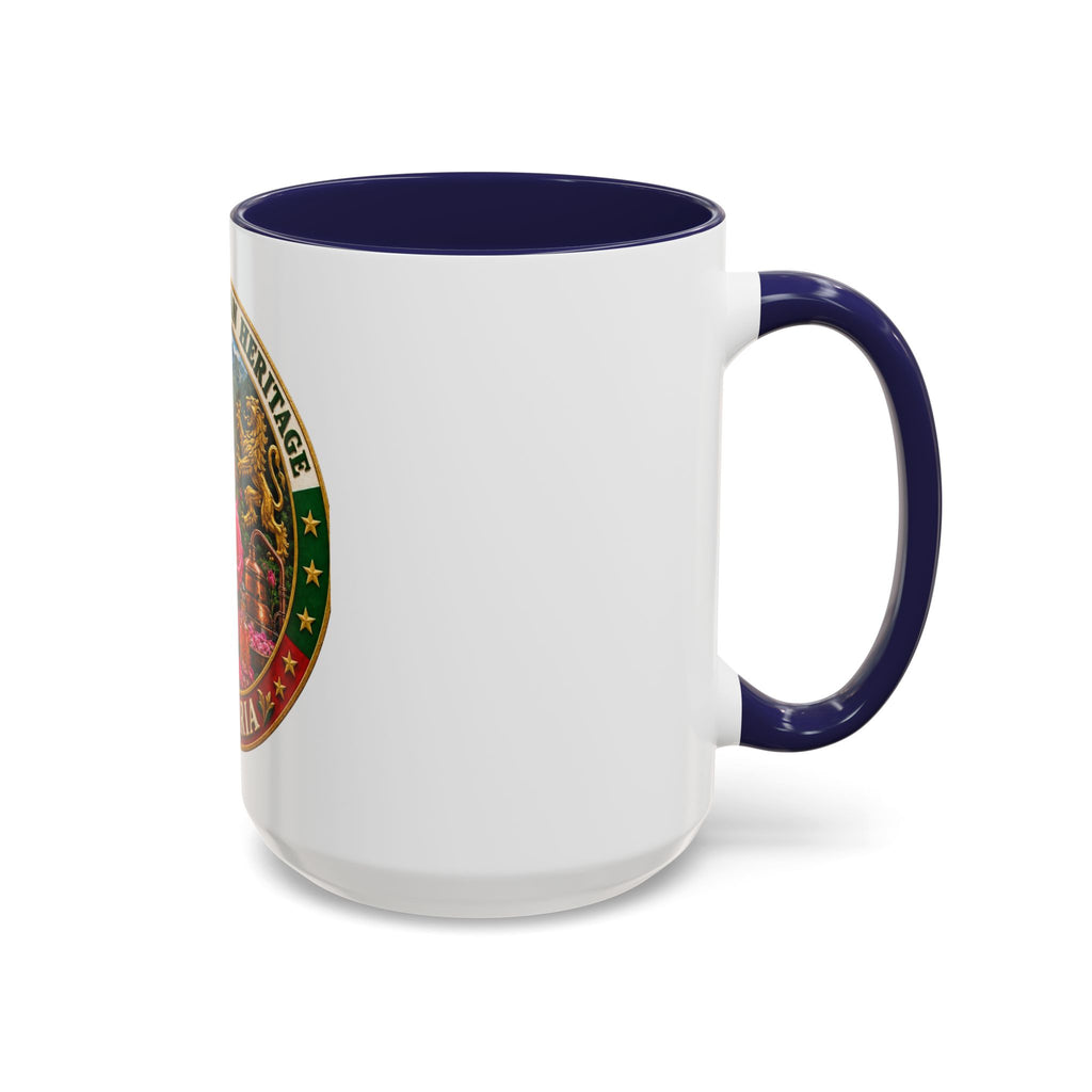 Bulgaria Pride Coffee Mug — 'Proud Bulgarian Heritage' Accent Ceramic Mug (11/15oz)