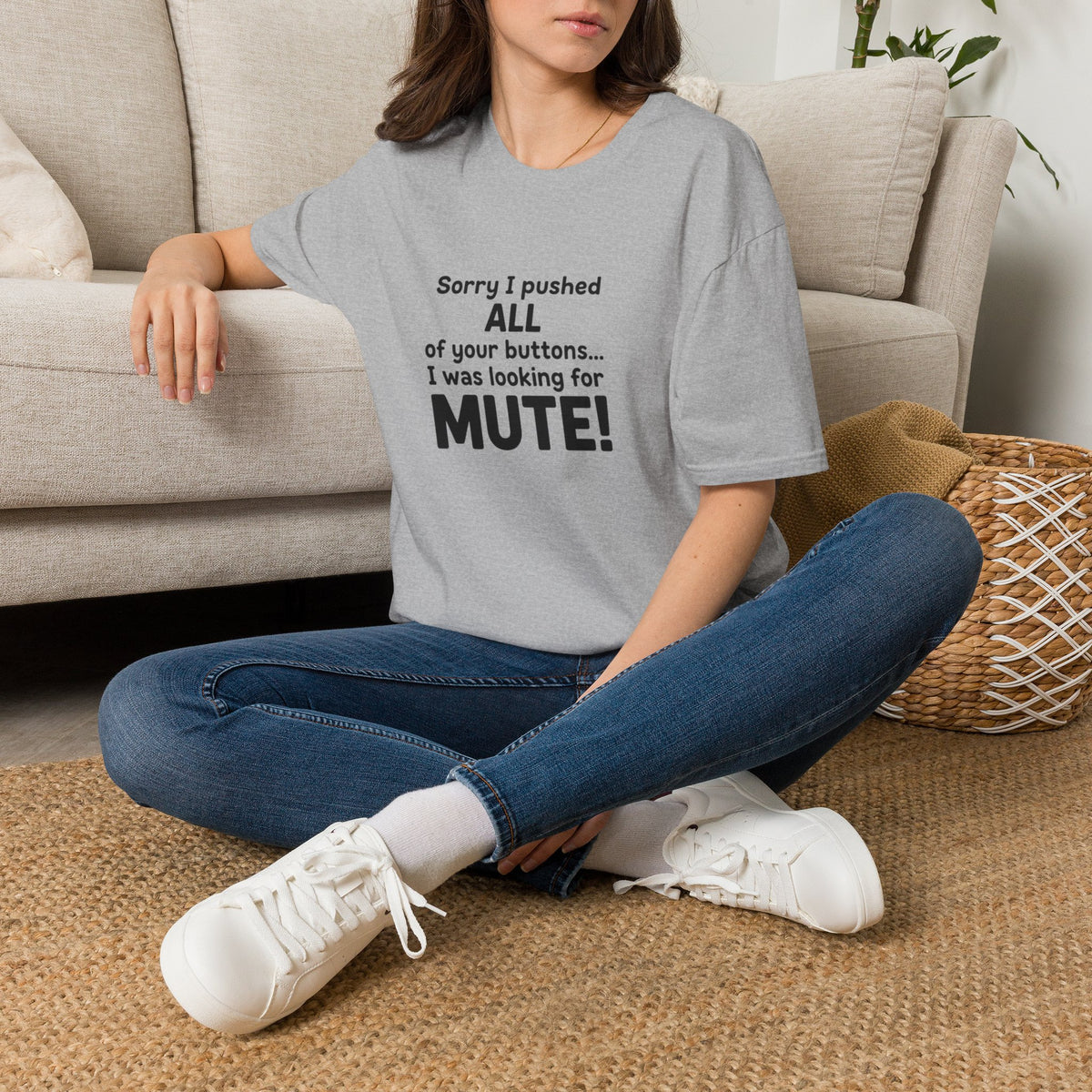 Funny "Sorry I Pushed All Your Buttons" T-Shirt
