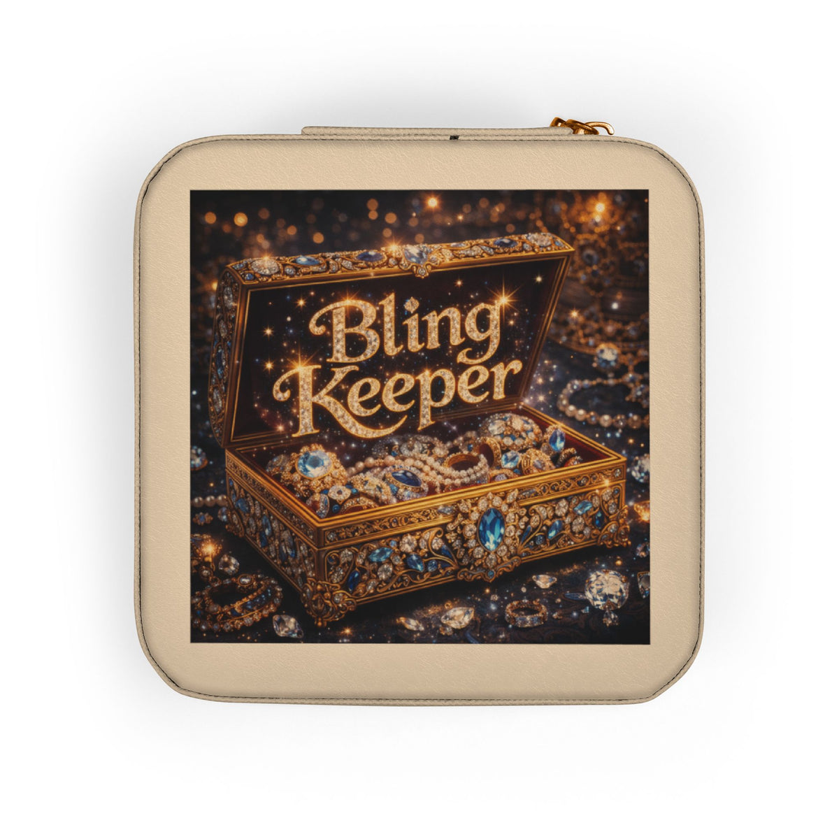 Bling Keeper Jewelry Travel Case — Compact Travel Jewelry Organizer