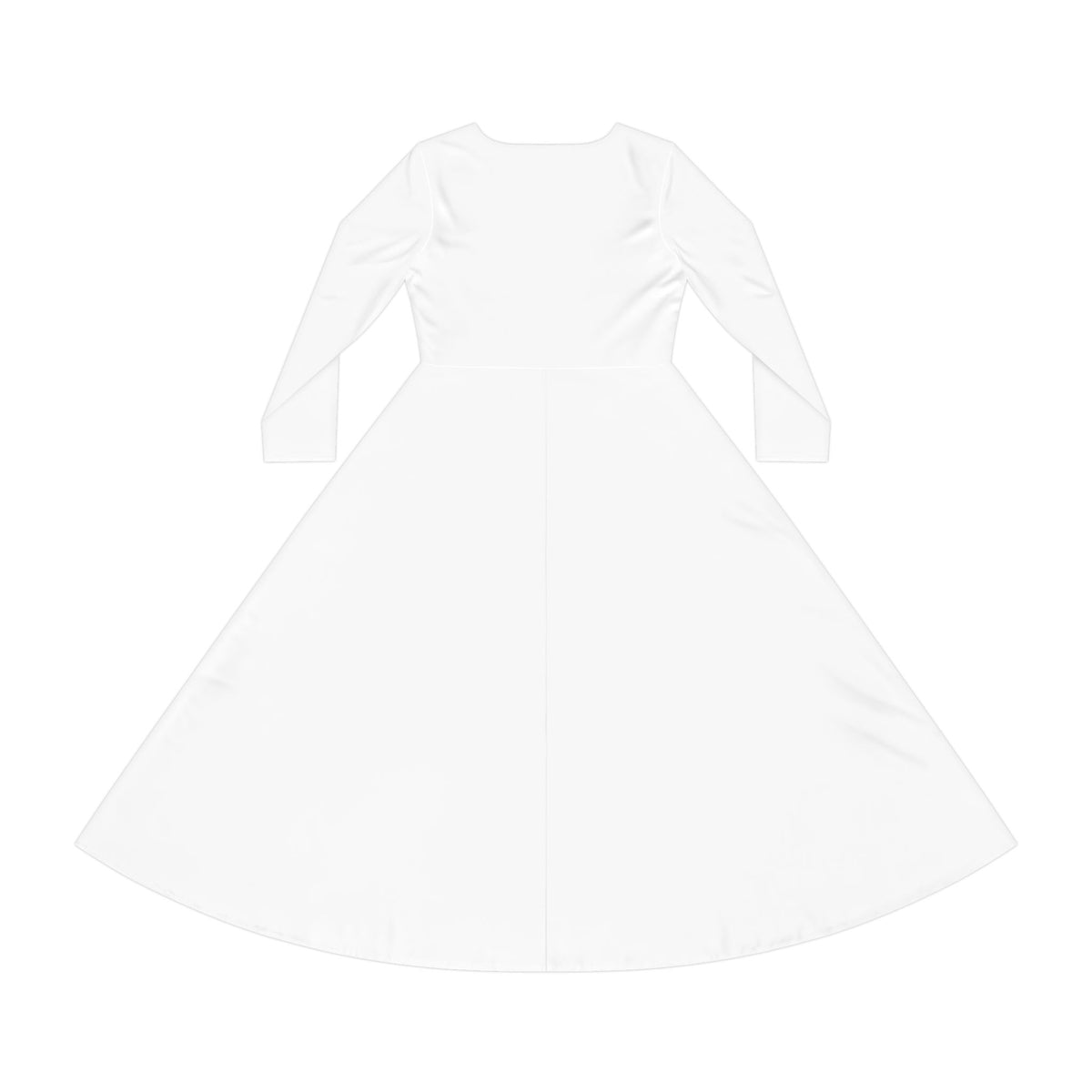 Flaming Dragon Long Sleeve Dance Dress — Fiery Fantasy AOP Skater Dress