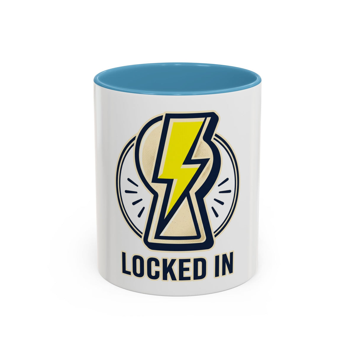 Locked In Accent Coffee Mug — 11/15 oz