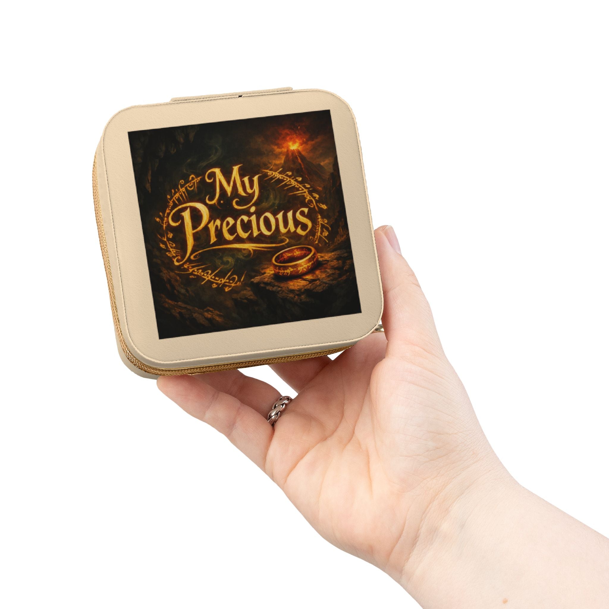 Jewelry Travel Case — “My Precious” Portable Jewelry Organizer