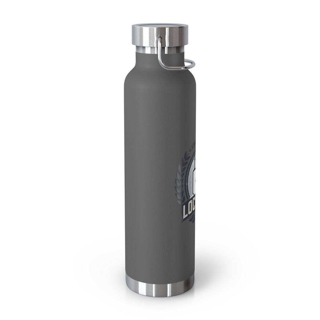 Locked In Logo 22oz Copper Vacuum Insulated Bottle