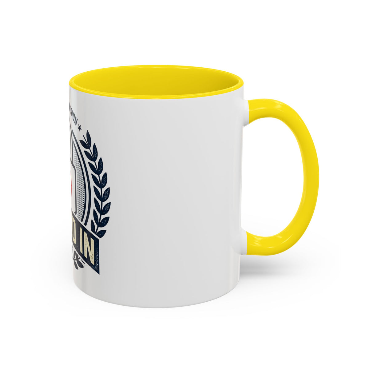 Locked In Accent Coffee Mug — 'Locked In' Motivational Ceramic Mug (11/15 oz)