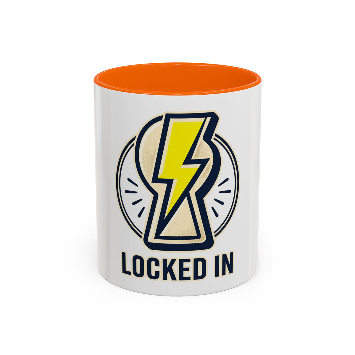 Locked In Accent Coffee Mug — 11/15 oz