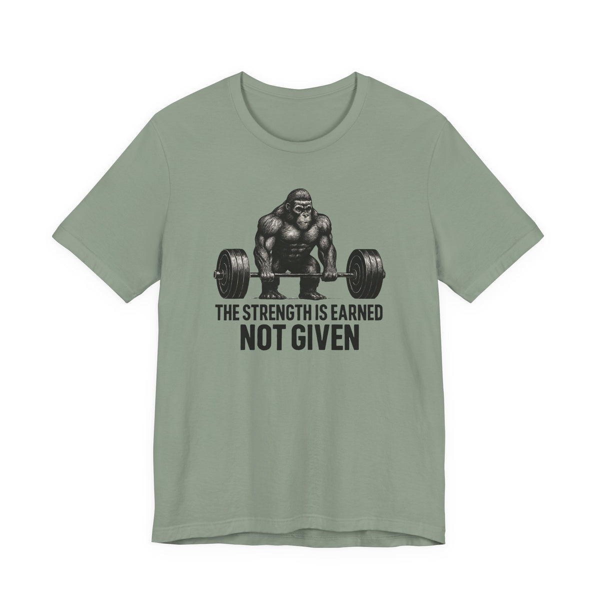 Iron-Willed Barbell Graphic Tee
