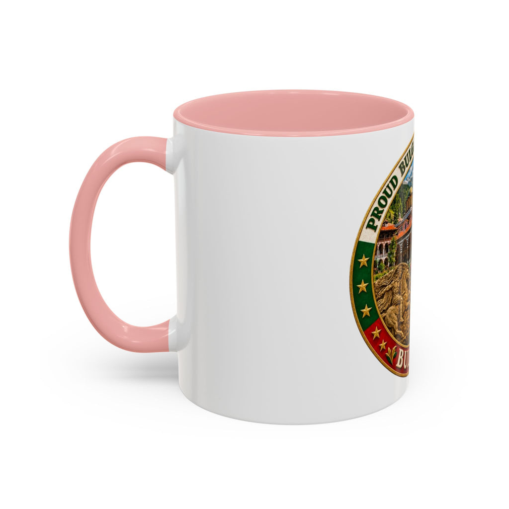 Bulgaria Pride Coffee Mug — 'Proud Bulgarian Heritage' Accent Ceramic Mug (11/15oz)