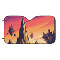 Sunset Car Shade — Rear Window Sunshade