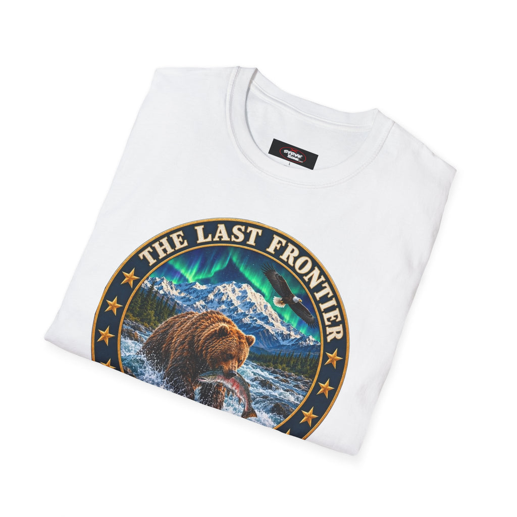 Alaska Bear T-Shirt — "The Last Frontier" Wilderness Graphic Tee