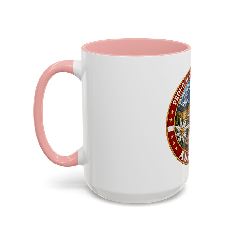 Austria Heritage Coffee Mug — Proud Austrian Heritage Accent Mug (11/15oz)
