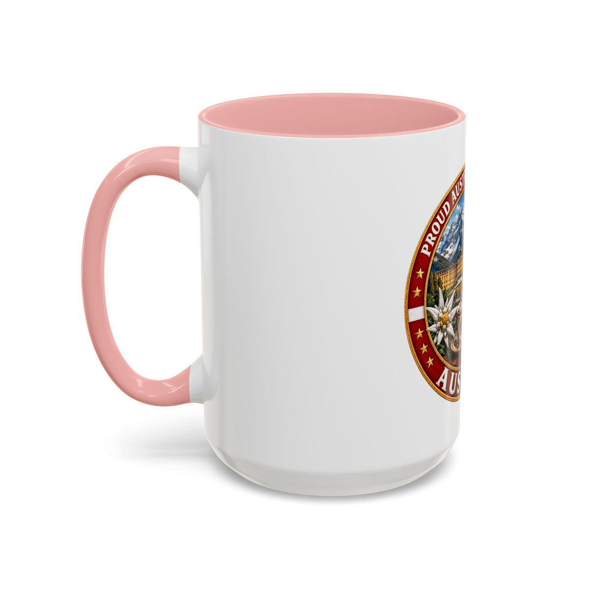 Austria Heritage Coffee Mug — Proud Austrian Heritage Accent Mug (11/15oz)