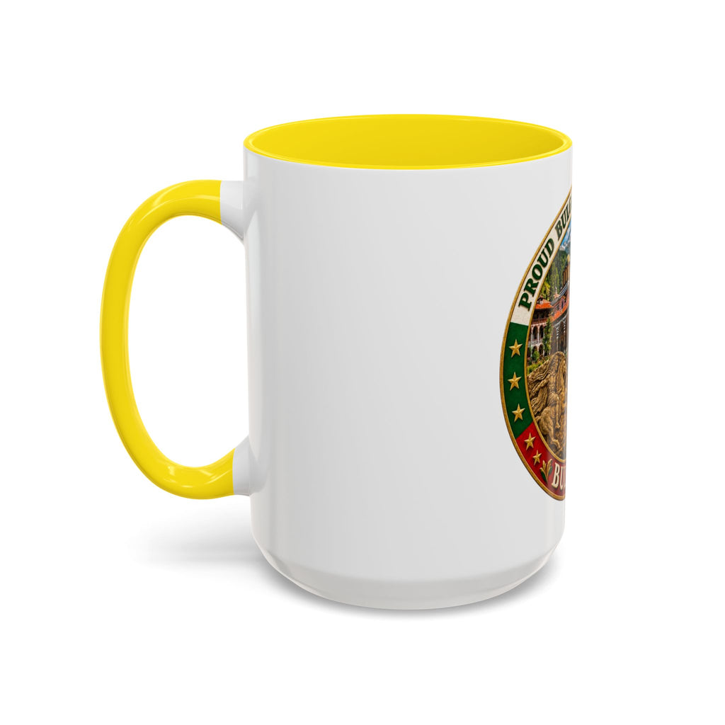 Bulgaria Pride Coffee Mug — 'Proud Bulgarian Heritage' Accent Ceramic Mug (11/15oz)