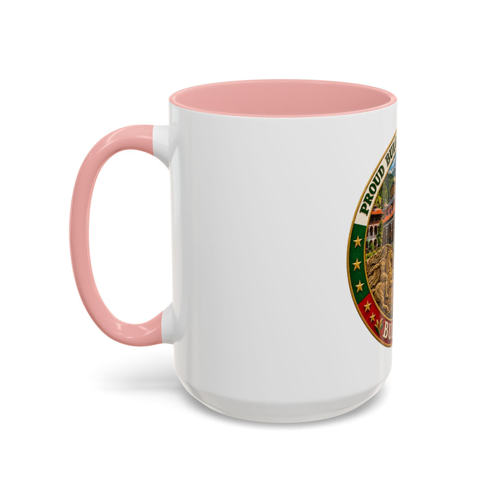 Bulgaria Pride Coffee Mug — 'Proud Bulgarian Heritage' Accent Ceramic Mug (11/15oz)