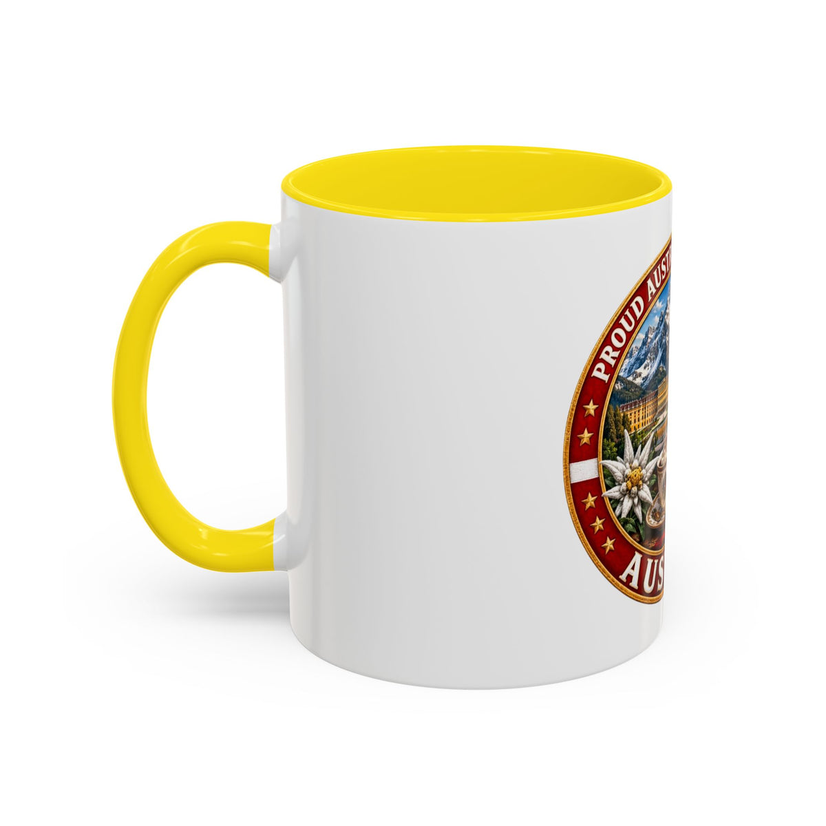Austria Heritage Coffee Mug — Proud Austrian Heritage Accent Mug (11/15oz)