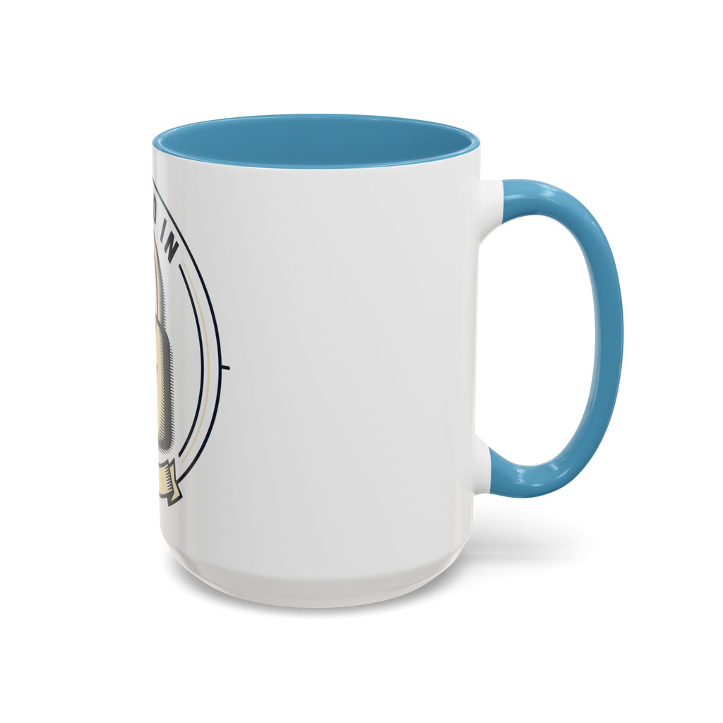 Locked In Accent Coffee Mug — 'Locked In' Motivational Coffee Cup (11/15oz)