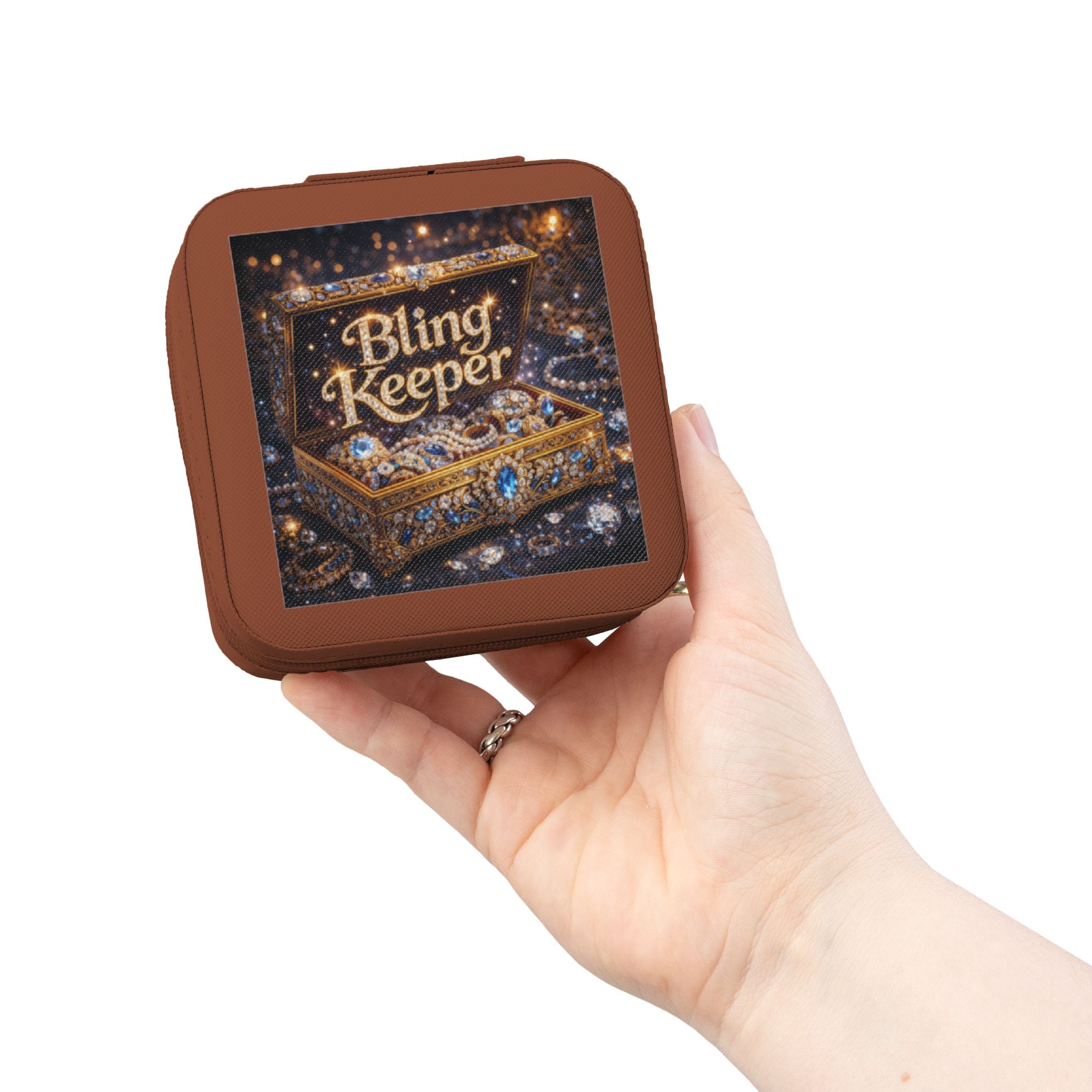 Bling Keeper Jewelry Travel Case — Compact Travel Jewelry Organizer