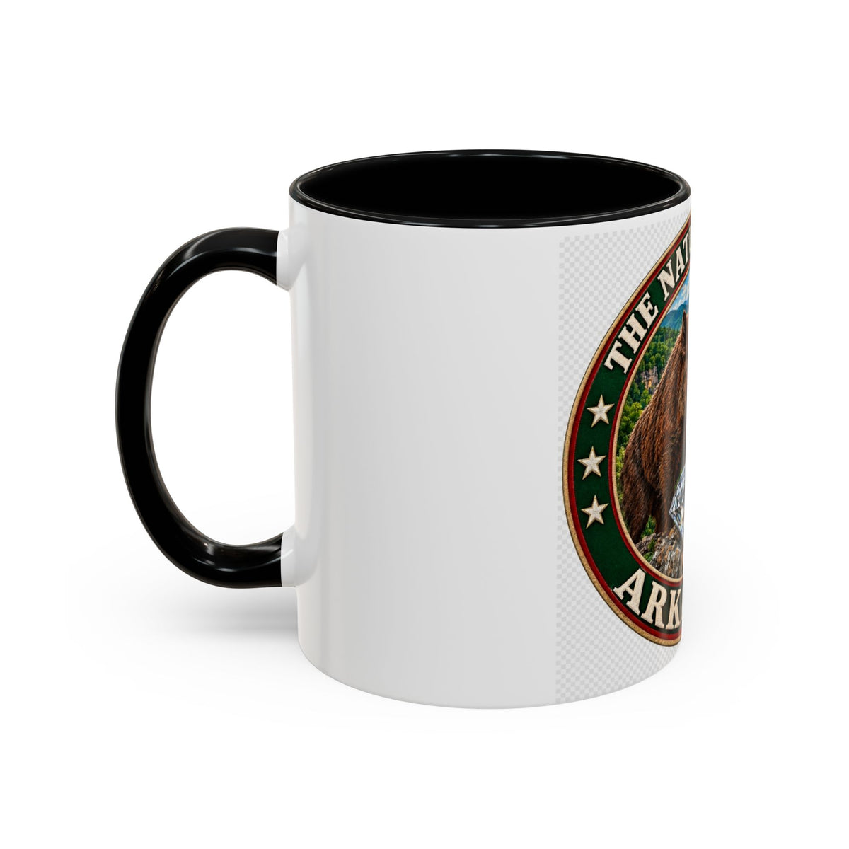 Arkansas State Mug - "The Natural State" Wild Boar, Diamond & Apple Blossom Coffee Cup (11/15oz)