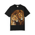 Lion Pride T-Shirt — Majestic Lion & Lioness Graphic Tee
