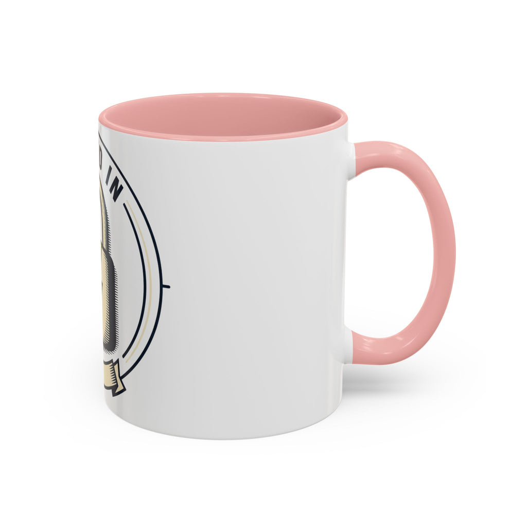Locked In Accent Coffee Mug — 'Locked In' Motivational Coffee Cup (11/15oz)
