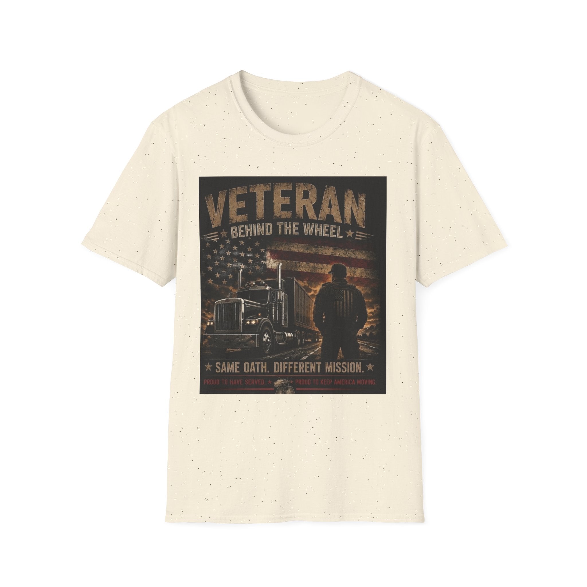 Veteran Behind the Wheel T-Shirt