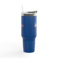 'Merica Flag Peace Sign 40oz Insulated Travel Mug