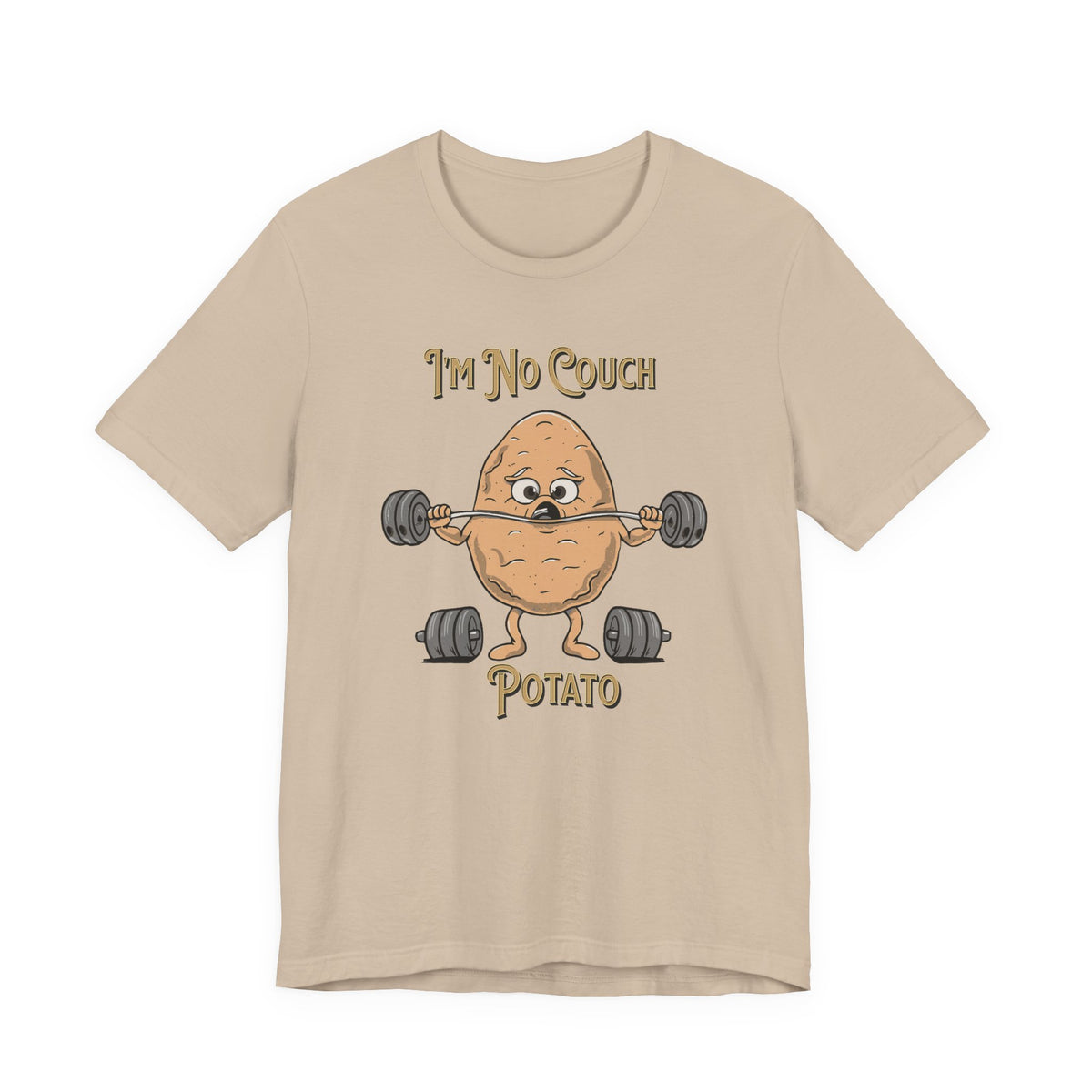 Energetic No Couch Potato Tee
