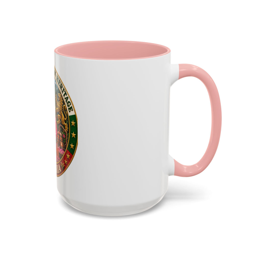 Bulgaria Pride Coffee Mug — 'Proud Bulgarian Heritage' Accent Ceramic Mug (11/15oz)