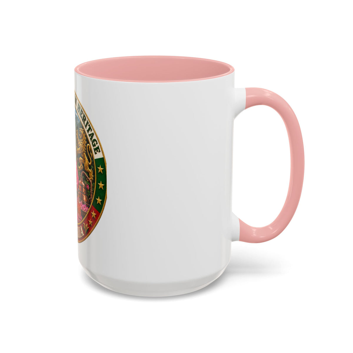 Bulgaria Pride Coffee Mug — 'Proud Bulgarian Heritage' Accent Ceramic Mug (11/15oz)