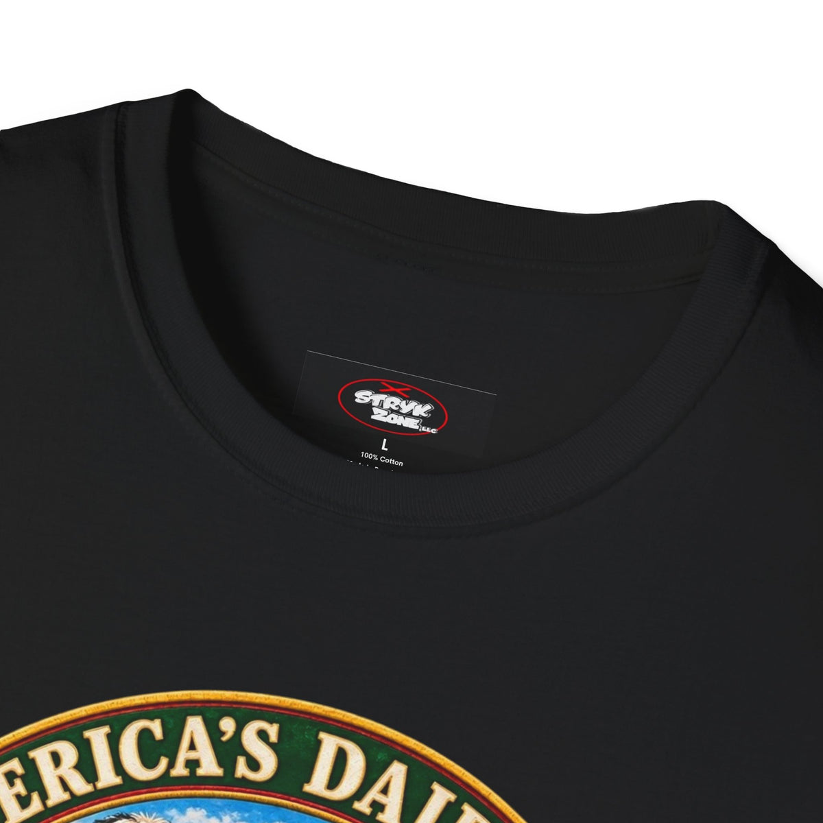 Wisconsin America’s Dairyland T-Shirt — Vintage State Badge Tee