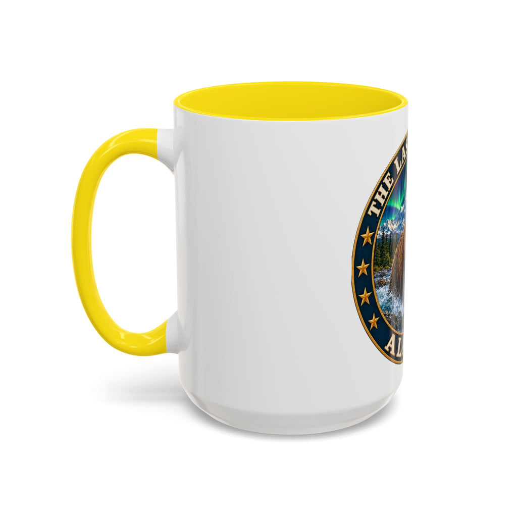 Alaska The Last Frontier Mug — Bear & Northern Lights Coffee Cup (11/15oz)