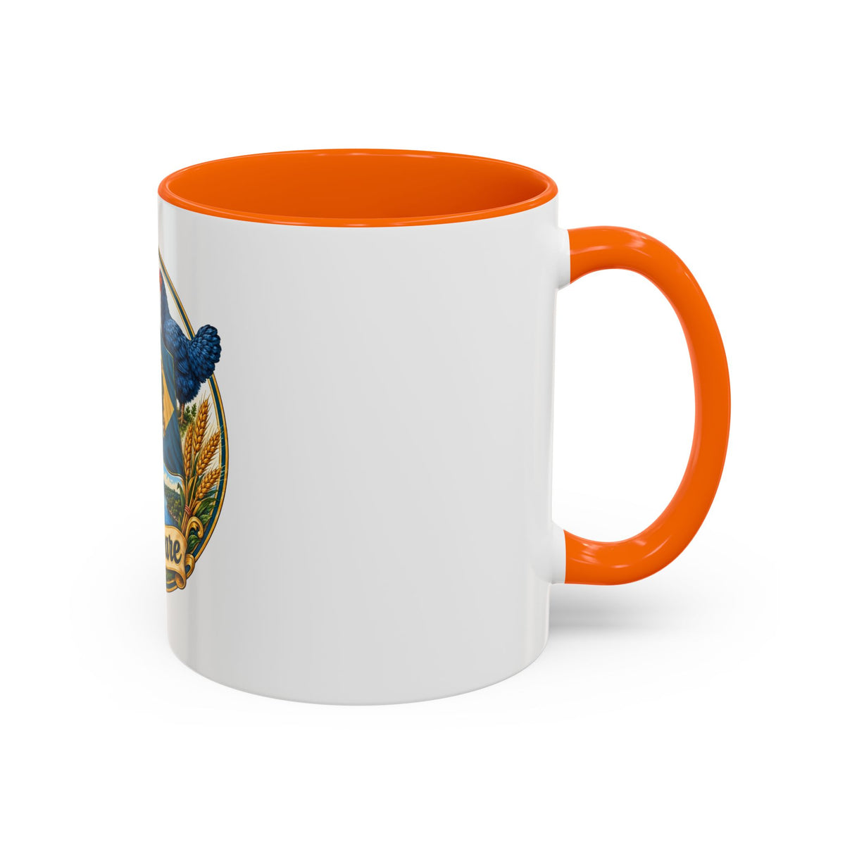 Delaware State Seal Accent Coffee Mug – 11/15oz