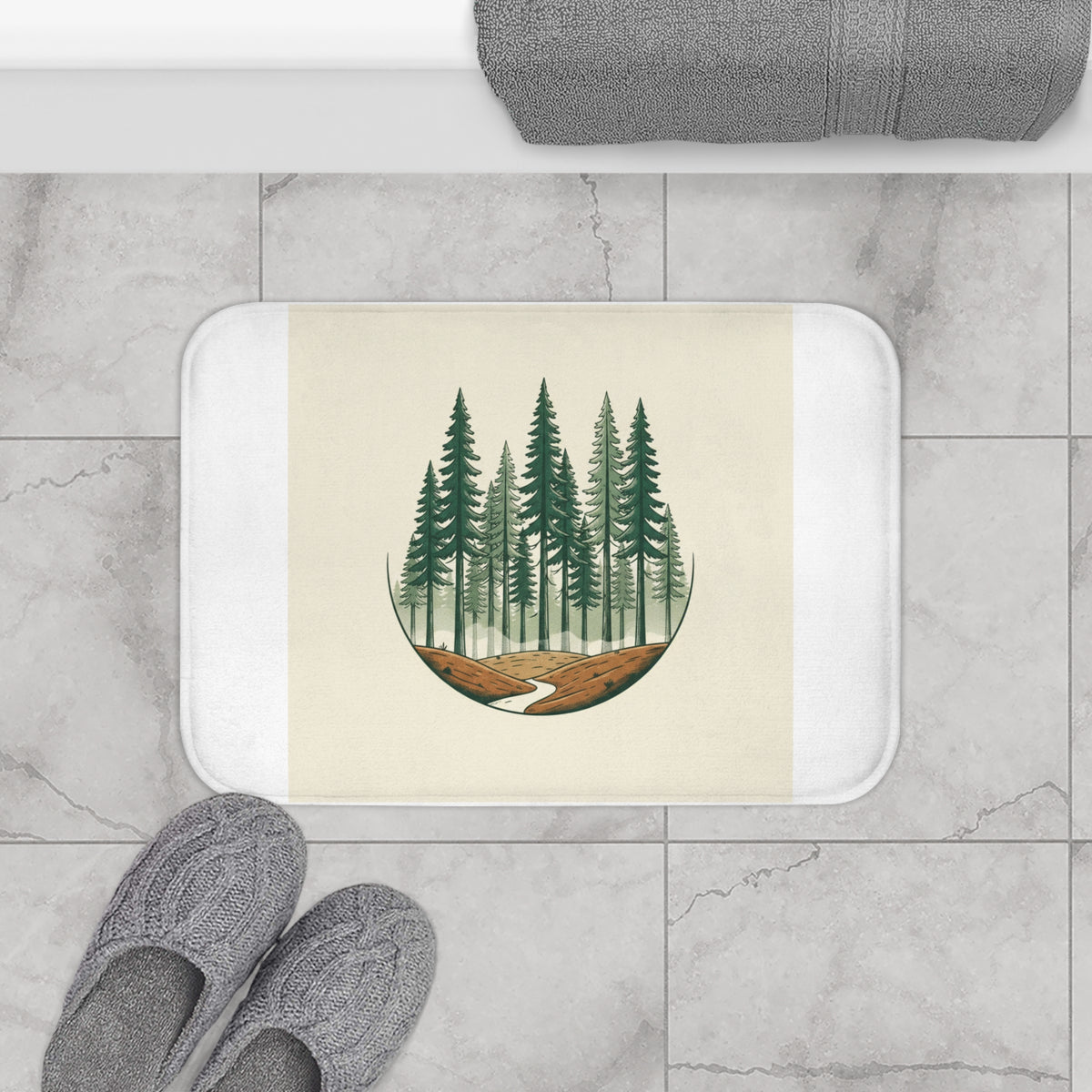 Bath Mat — Soft Absorbent Bathroom Rug