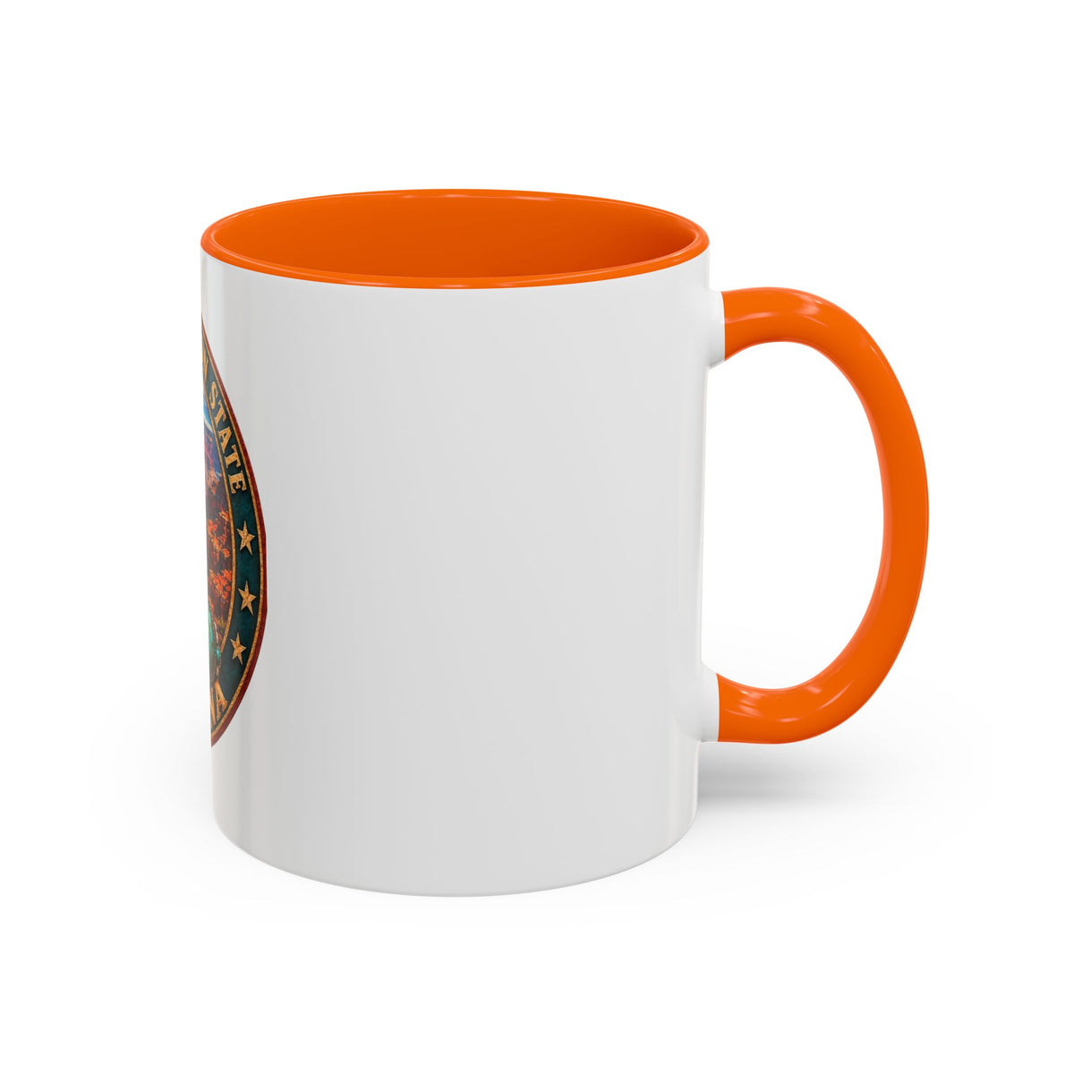 Arizona Grand Canyon Coffee Mug – Vintage State Seal Accent Mug (11/15 oz)