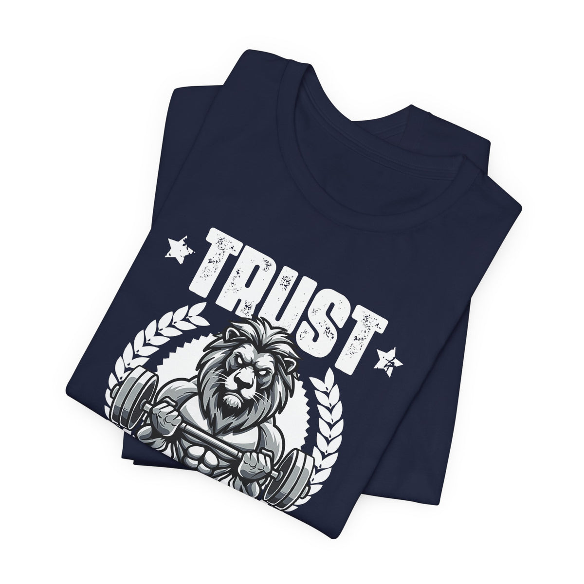 Unstoppable Process lion graphic on a T-shirt