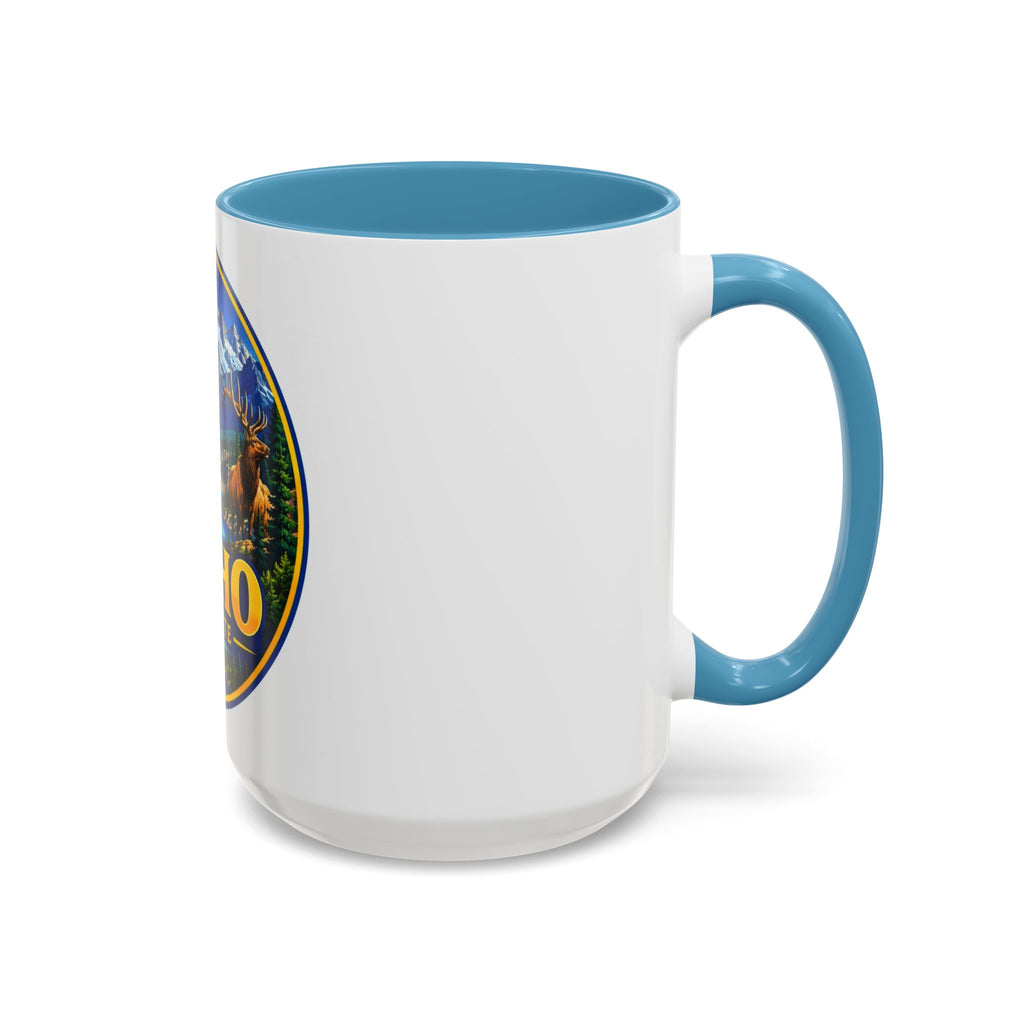 Idaho Gem State Coffee Mug — Mountain, Elk & Potato Travel Souvenir (11/15oz)