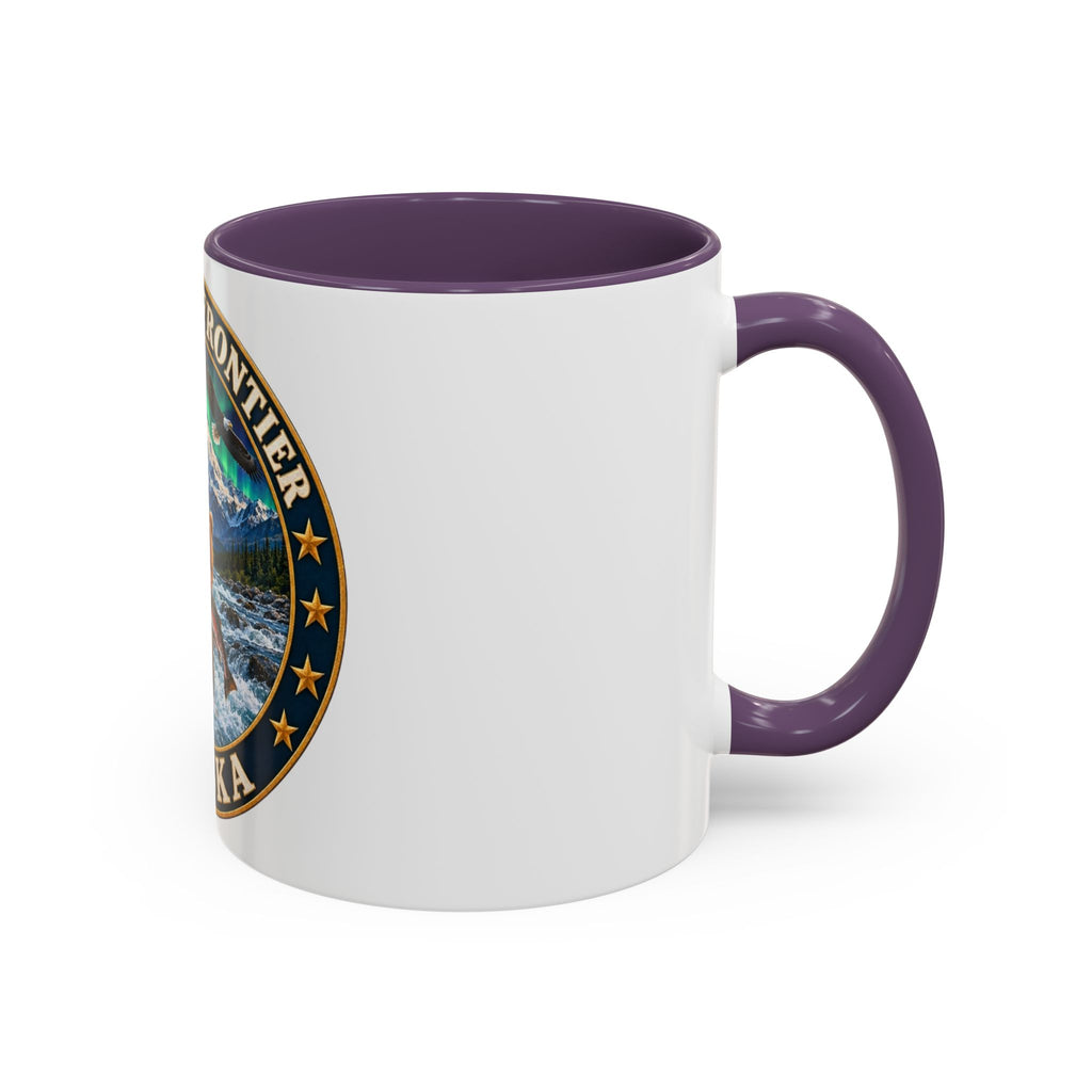 Alaska The Last Frontier Mug — Bear & Northern Lights Coffee Cup (11/15oz)