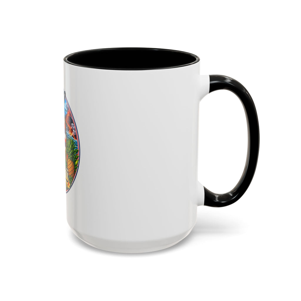 Hawaii Scenic Accent Coffee Mug - Island Seal Design (11/15 oz)