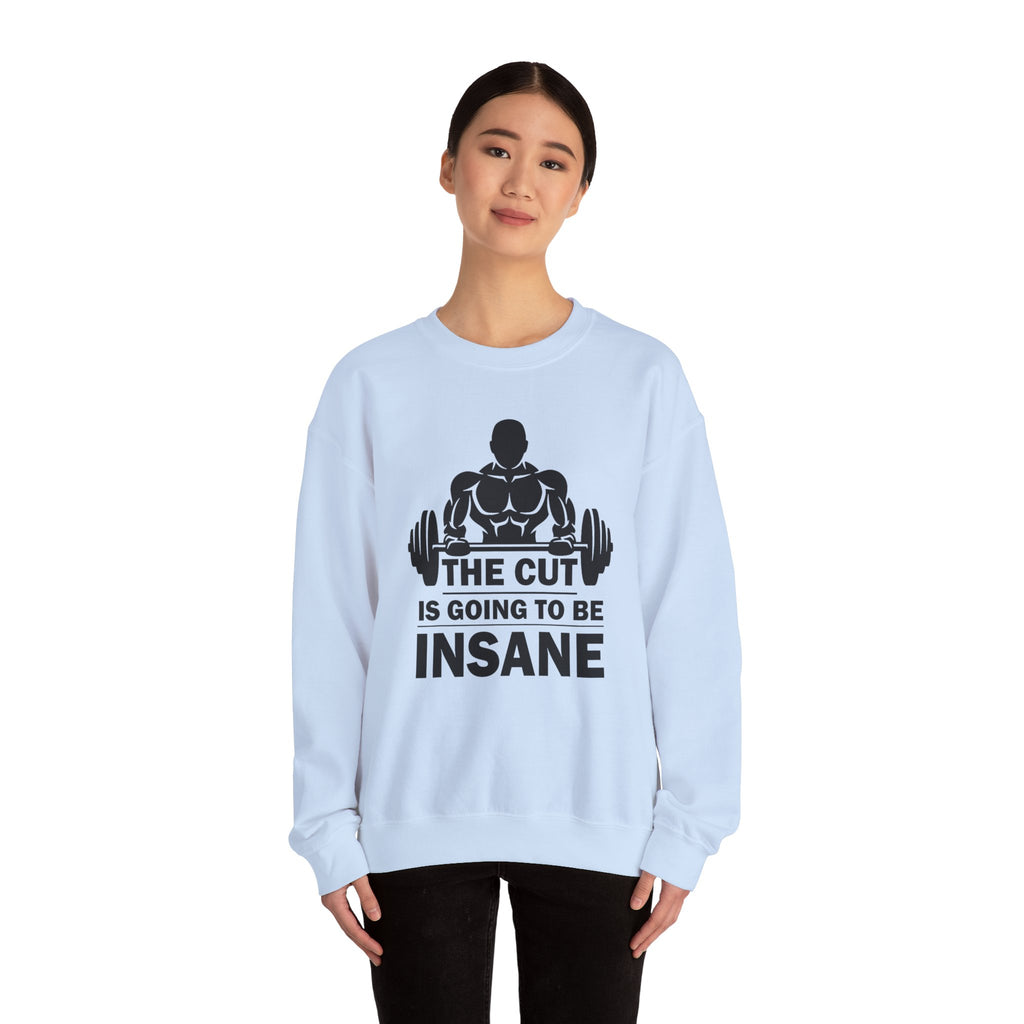 Confident Cut-Mode Casual Crewneck