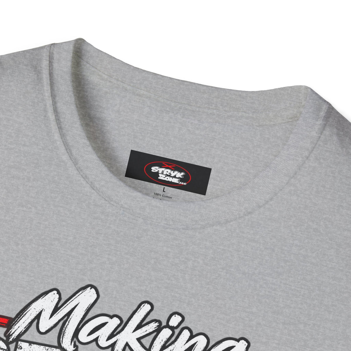T-Shirt — "Making Peace with Evil Is Not Cool" Graphic Tee