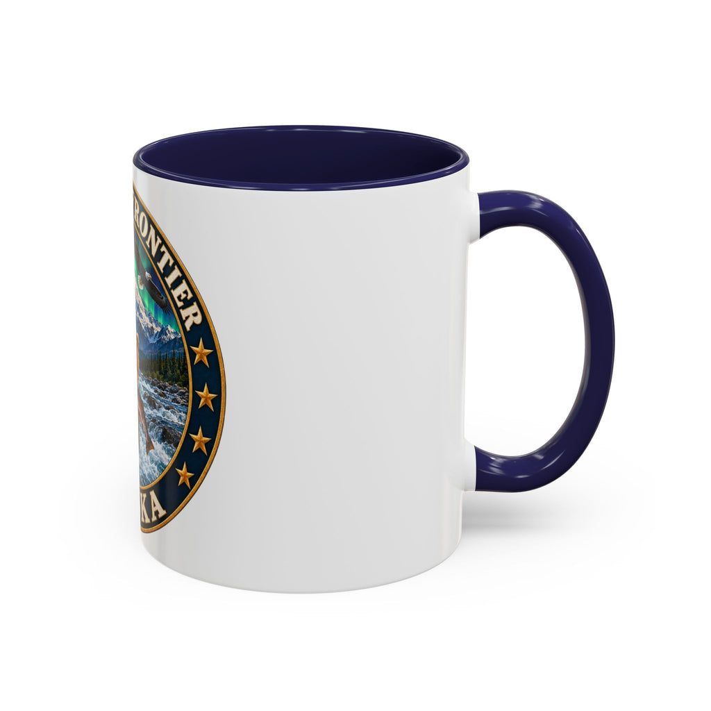 Alaska The Last Frontier Mug — Bear & Northern Lights Coffee Cup (11/15oz)