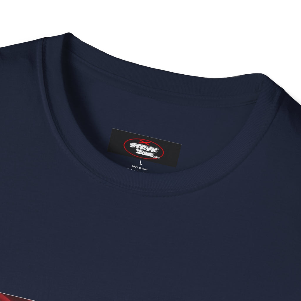 Eagle & Cityscape Graphic T-Shirt — Patriotic Eagle Sunset Design