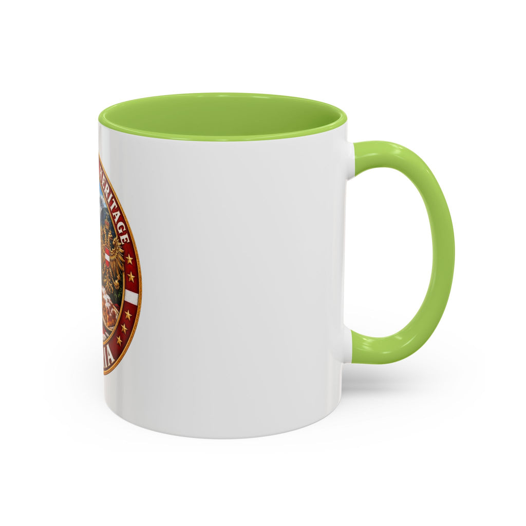Austria Heritage Coffee Mug — Proud Austrian Heritage Accent Mug (11/15oz)