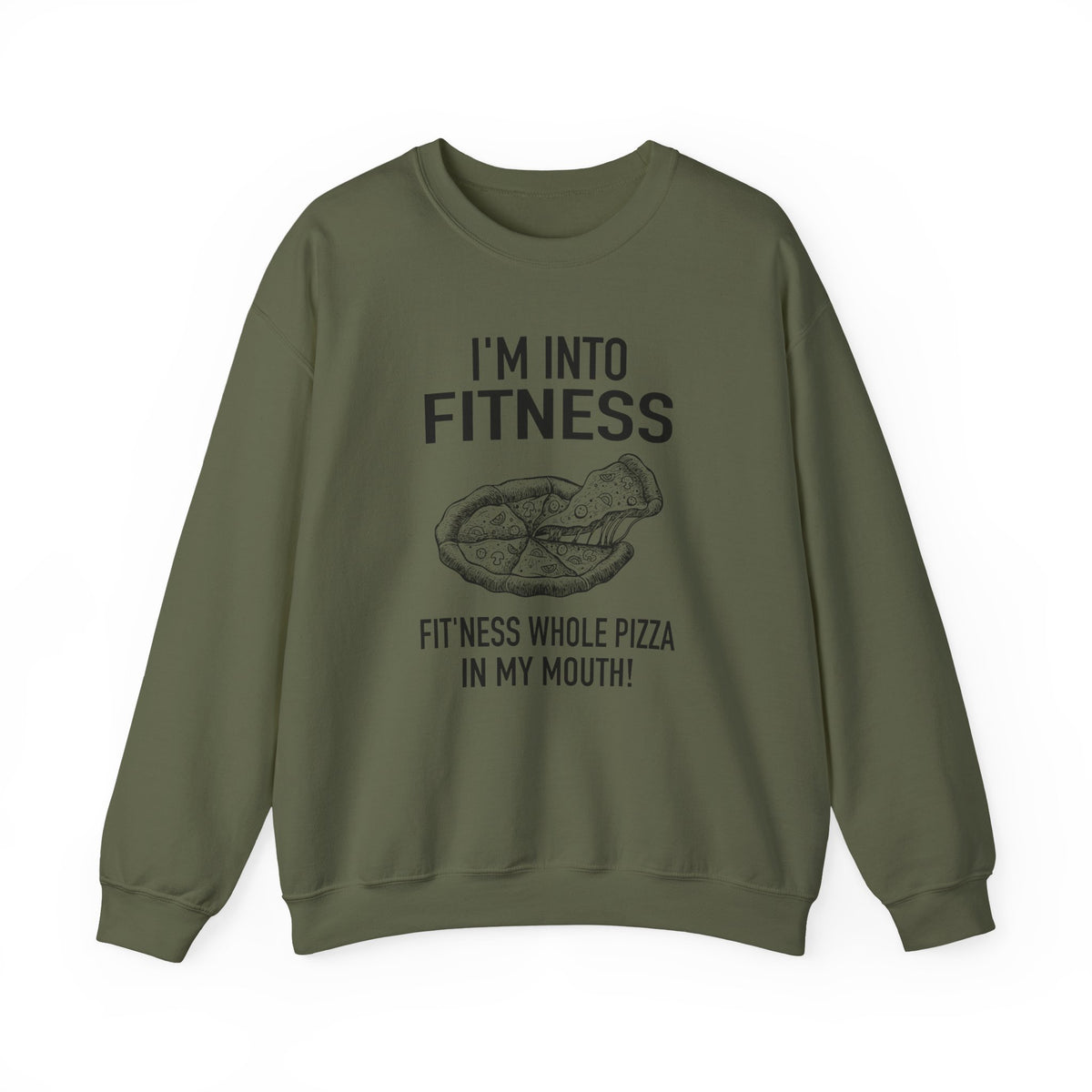 Witty Slice Lover Crewneck