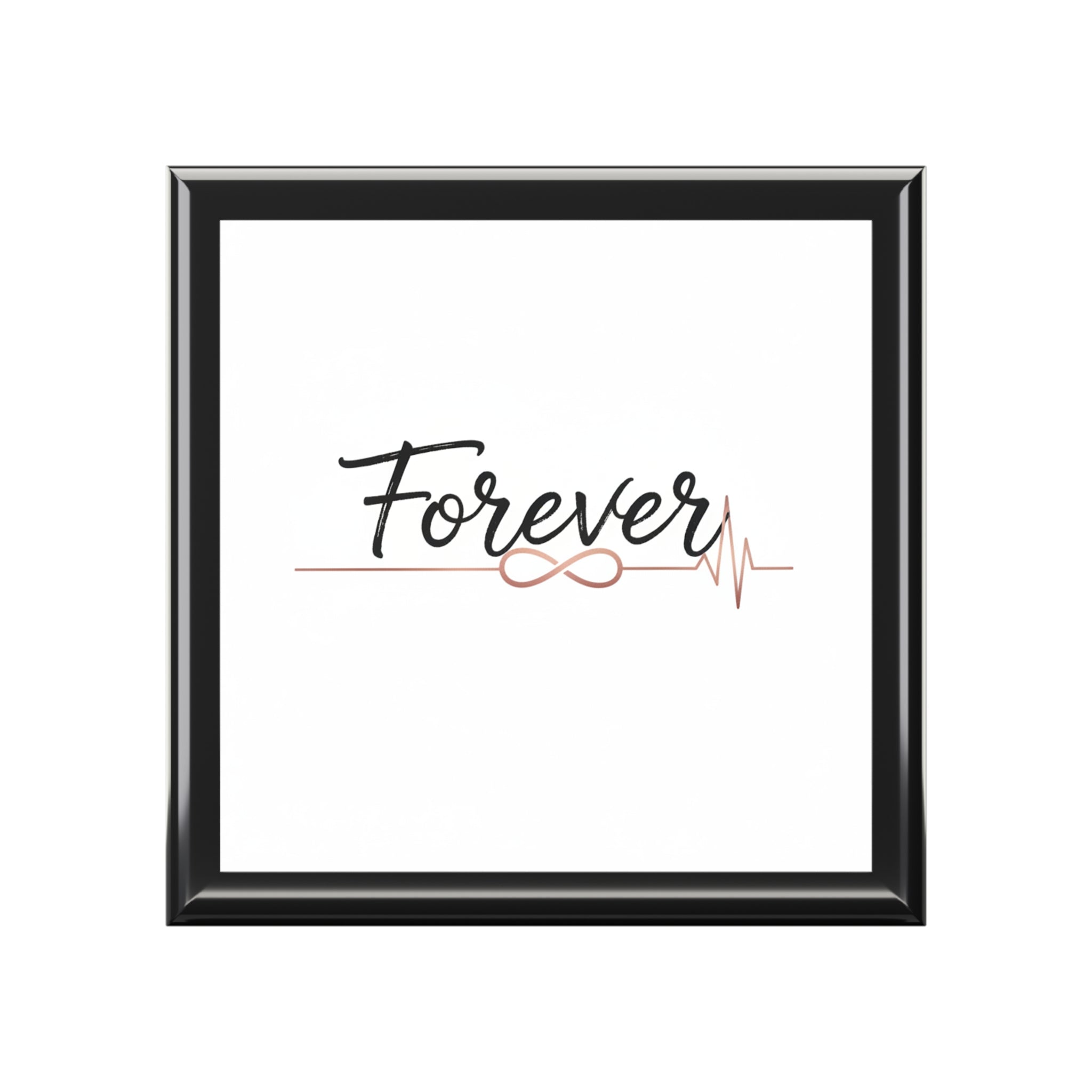 Forever Jewelry Box — Engraved Keepsake Trinket Box